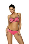 Štýlové plavky push-up Marko Charlotte Petunia M-495 (9) ružové