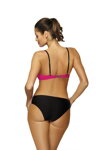 Štýlové plavky push-up Marko Charlotte Razzberry M-495 (10) malinové