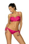 Elegantné dvojdielne plavky Marko Meredith New Berry M-467 (3) malinové