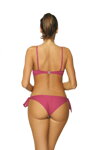 Elegantné dvojdielne plavky Marko Meredith Rose Pink M-467 (8) staroružové