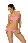 Elegantné dvojdielne plavky Marko Meredith Flamingo Pink M-467 (9) ružové