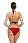 Dámske vystužené bikiny bez push-up Marko Lara Vanilla-Coccinella M-511 (4) vanilkovo-červené
