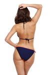 Dámske vystužené bikiny bez push-up Marko Lara Dinasty-Blueberry M-511 (7) koralovo-tmavomodré