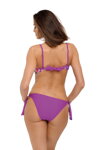 Štýlové dvojdielne plavky s kvetmi Marko Kimberly Shock Purple M-521 (3) fialové