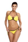Dámske bikiny push-up Marko Janette Tweety M-547 (6) žlté