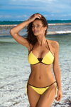 Dámske bikiny push-up Marko Janette Tweety M-547 (6) žlté
