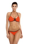 Dámske bikiny push-up Marko Janette Dinasty M-547 (7) oranžové