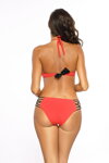 Trendy dvojdielne plavky 2x push-up Marko Marcella Red Coat M-557 (4) červené