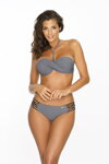 Trendy dvojdielne plavky 2x push-up Marko Marcella Ardesia M-557 (9) šedé