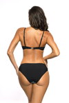 Dvojdielne plavky 2x push-up Marko Magnolia Nero-Baia-Rosa Shocking M-584 (9) čierno-nebesky modré