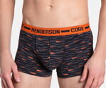 2 PACK boxerky Henderson Ozzy 38288 grafitové a oranžové