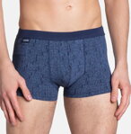 2 PACK boxerky Henderson Omen 38291 tmavomodré a šedé