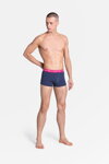 2 PACK boxerky Henderson Origin 38295 čierne a tmavomodré