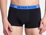 2 PACK boxerky Henderson Lynx 38833 čierne a šedé