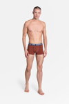 2 PACK boxerky Henderson Loyd 38837 tmavomodré a oranžové