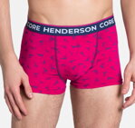 2 PACK boxerky Henderson Lucky 38843 tmavočervené a tmavomodré