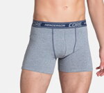 2 PACK boxerky Henderson Law 38845 tmavomodré a šedé