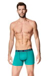 2 PACK boxerky Henderson Archer 39318 zelené a tmavomodré