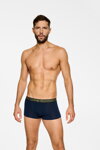 2-PACK pánske boxerky Henderson Nosh 39781-MLC zelené a tmavomodré