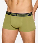 2-PACK pánske boxerky Henderson Nosh 39781-MLC zelené a tmavomodré