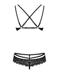 Sexi komplet Obsessive Black Pearl 860/SET/1
