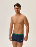 2-PACK pánske bavlnené boxerky Henderson Jury 41926-MLC tmavomodré
