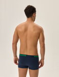 2-PACK pánske bavlnené boxerky Henderson Jury 41926-MLC tmavomodré