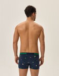 2-PACK pánske bavlnené boxerky Henderson Jury 42251-MLC tmavomodré