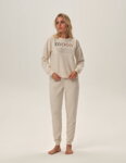 Dámske domáce oblečenie Henderson Ladies Fune 41887-80X béžové