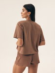 Dámske bavlnené pyžamo krátke Henderson Ladies Nilsa 42780-84X