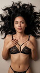 Erotický čierny komplet Anais Alcyone