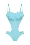 Dámske jednodielne plavky monokiny Marko Belinda Skipper M-548 (3) pastelovo blankytne modré