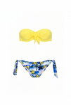 Dámske dvojdielne plavky Etna Aruba-38/W žlté
