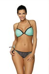 Štýlové sexi bikiny Marko Eva Fata M-479 (2) blankytne modré