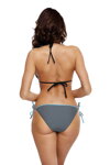 Dámske vystužené bikiny bez push-up Marko Lara Cristallo-Andersia M-511 (8) nebesky modro-šedé