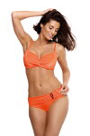 Dámske dvojdielne plavky Marko Rihanna Tropico M-525 (8) oranžové