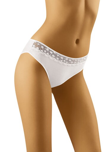 Nohavičky bavlnené Wol-Bar Soft Tender biele