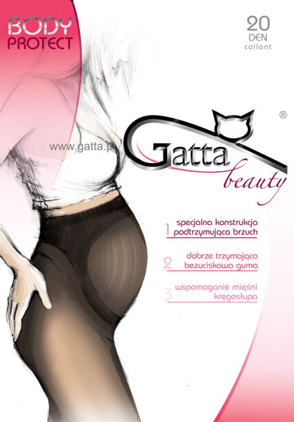 Tehotenské pančuchy silonky Gatta Body Protect 20 DEN