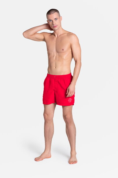 Pánske plavky šortky Henderson Shaft 38860-32X červené