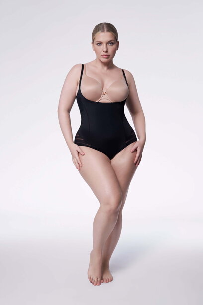 Sťahovacie body ploché švy Julimex 119 čierne