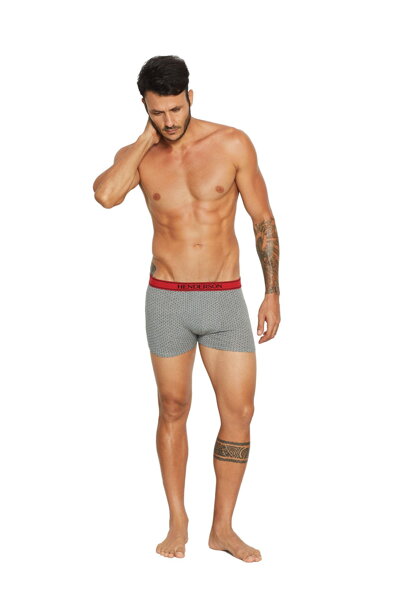Pánske boxerky so vzorom Henderson Vista 37798-90X