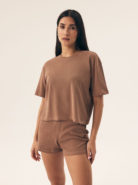 Dámske bavlnené pyžamo krátke Henderson Ladies Nilsa 42780-84X